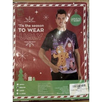 Double Sided Ugly Print T Shirt