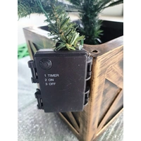 3 Foot Lit Farmhouse Fir Artificial Christmas Tree