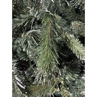 7 Foot Hard Needle Mixed Frosted Christmas Tree