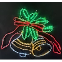 Double Bells Rope Light Motif