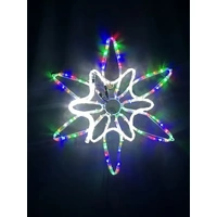 64cm Multi/White North Star Motif 