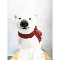 73cm Tall Resin Polar bear 