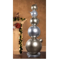 Resin Deluxe Christmas Bauble Stack