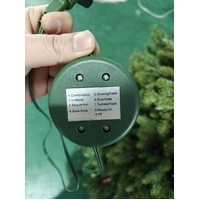 6ft Sparkly Warm White Green Christmas Tree
