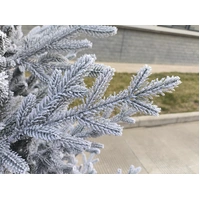 9 Foot Regal Fir Flocked Christmas Tree