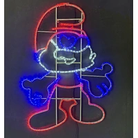 Papa Elf Rope Light Motif