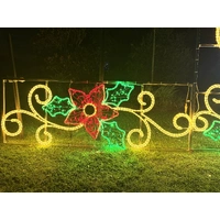 Giant Candle Swirl 5.2m Long Rope Light Motif 