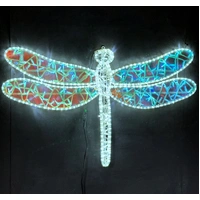 Dragon Fly Rope Light Motif