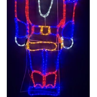127cm Nutcracker King Rope Light Motif