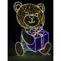 3m Teddy Bear Rope Light Motif 