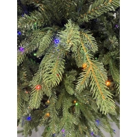 7.5  Foot Warm White/Multi Lit Fraser Hill Christmas Tree