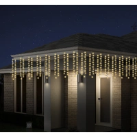 4.8m Warm White Cluster Icicles