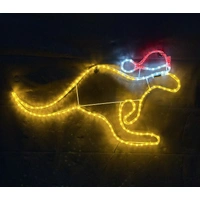 85m Christmas Kangaroo Rope Light Motif