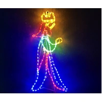 Small 3 Wisemen Rope Light Motif