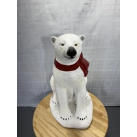 73cm Tall Resin Polar bear 