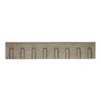 NOCH 58067 Retaining Wall, Extra Long HO Scale - Natural Stone