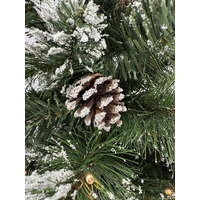 90cm Warm White Battery Lit Christmas Tree