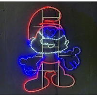 Papa Elf Rope Light Motif