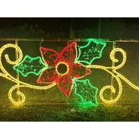 Giant Candle Swirl 5.2m Long Rope Light Motif 