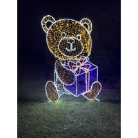 3m Teddy Bear Rope Light Motif 