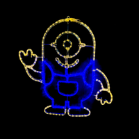One Eyed Minion Rope Light Motif 