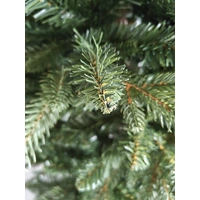 7 Foot Lit Slim Alpine Christmas Tree