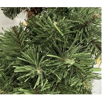 5 Foot Warm White Spiral Topiary Tree 