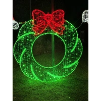 Giant Colourful JOY Rope Light Motif
