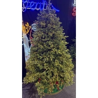 5.5ft Sparkly Warm White Green Christmas Tree