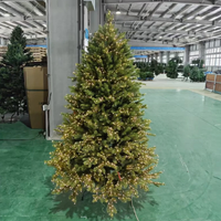 5.5ft Sparkly Warm White Green Christmas Tree