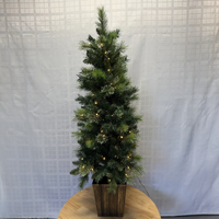 4.5 Foot Lit Potted Porch Tree 