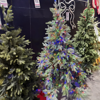 6 Ft Lit Warm White & Colour Changing Christmas Tree