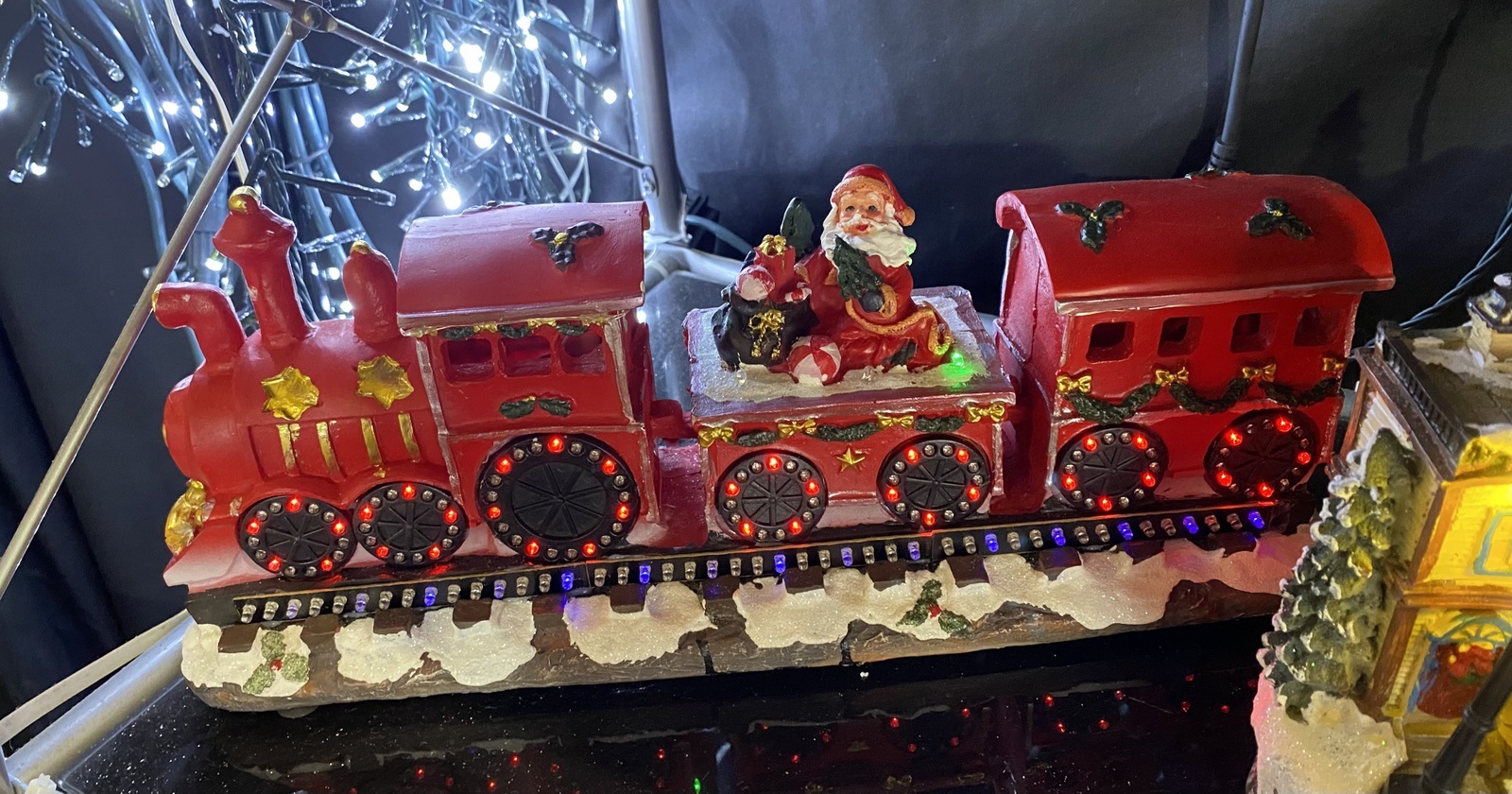 LED Musical Christmas Train