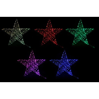 LED Wire 3D Star- 117cm