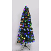180cm Multi LED Spray Fibro Optic Tree
