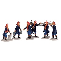 Lemax Firemen, Set of 6