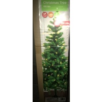 Warm White Lit Christmas Tree 6'