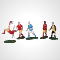 Playing Soccer, Set of 5 