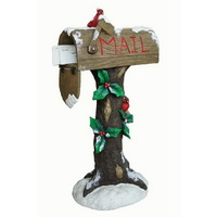 34" Tall Outdoor Christmas Mailbox