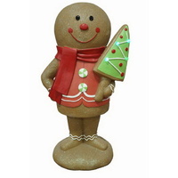 92cm Resin Gingerbread Boy - collect from store only