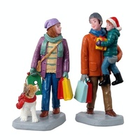 Lemax Holiday Shoppers, Set of 2-Available August 2024