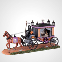 Lemax Spooky Victorian Hearse