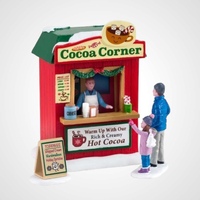 Lemax Cocoa Corner, Set of 3 - taking orders for 2022