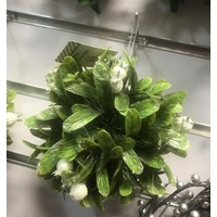 Mistletoe Kissing Ball Glitter