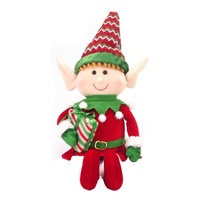 Red Shelf Sitting Deluxe Elf