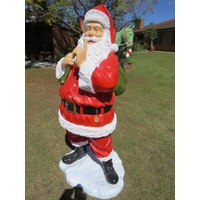 6 Foot Santa with Toys