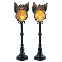 Gargoyle Lamp Post, Set of 2