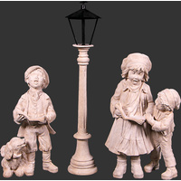 Roman Stone Carolers Set