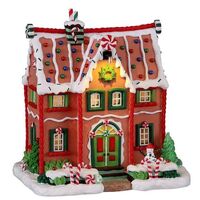 Lemax Peppermint House =