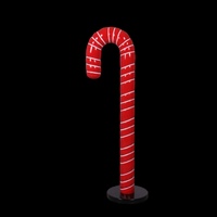 4' Resin Candy Cane on Stand - taking orders for 2024